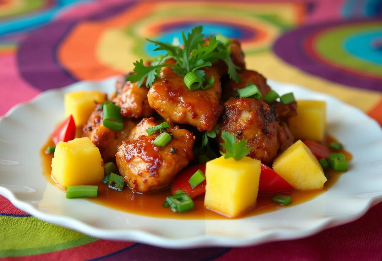 Maui Pineapple Chicken recipe image