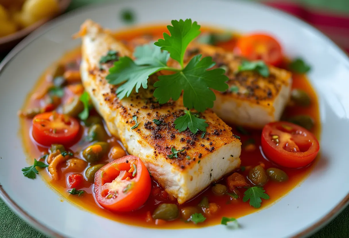 Mauritian Snapper recipe image
