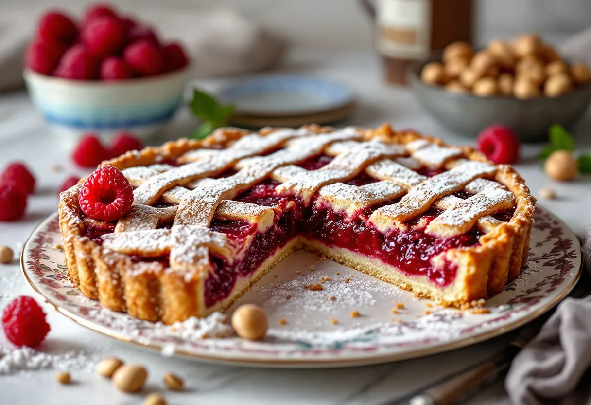 Melange Linzer Tart recipe image