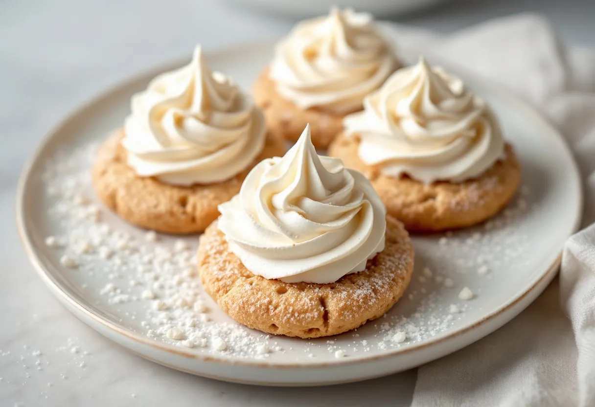 Meringue Biscuit Wave recipe image