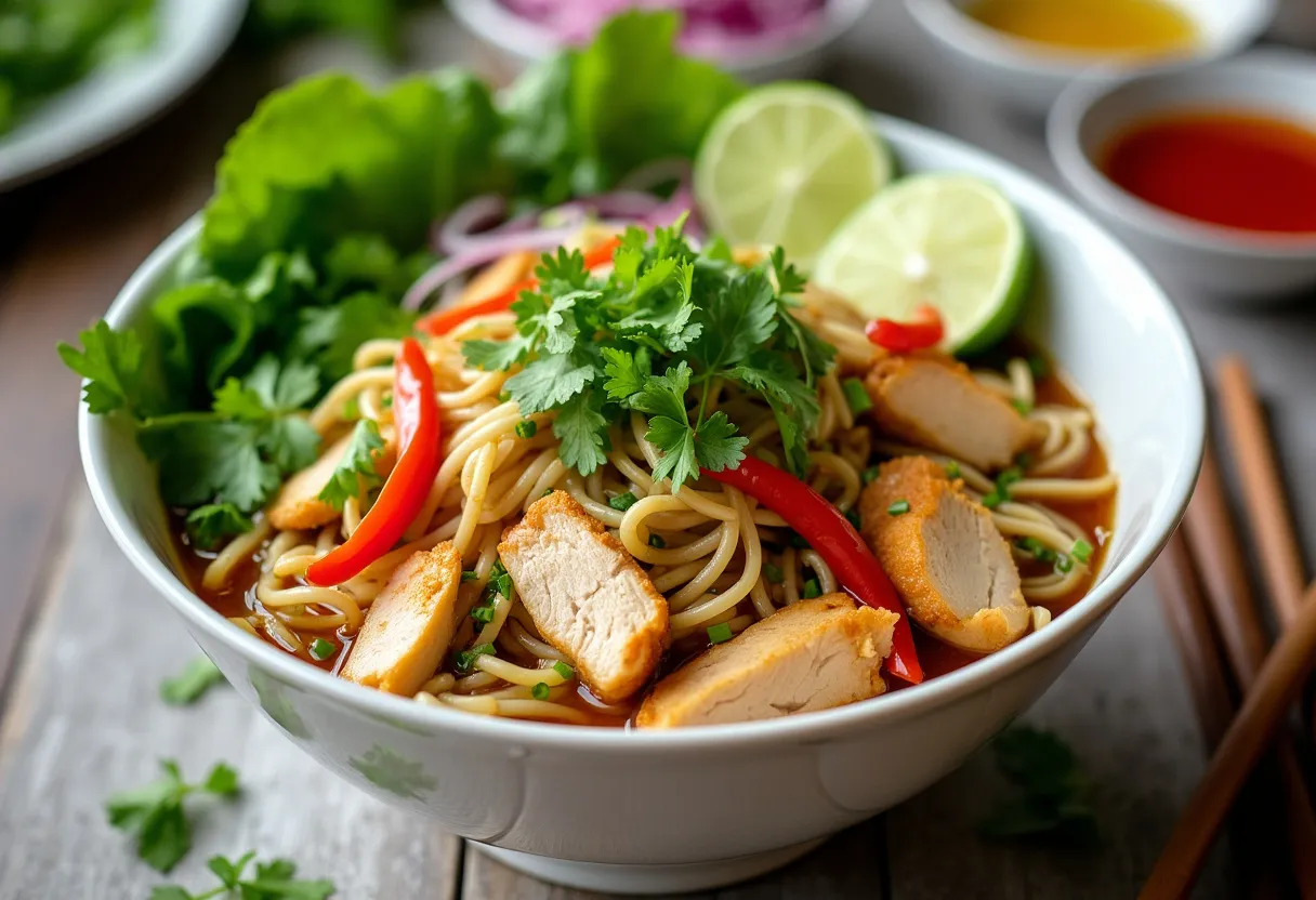 Miến Gà Làng Bún recipe image