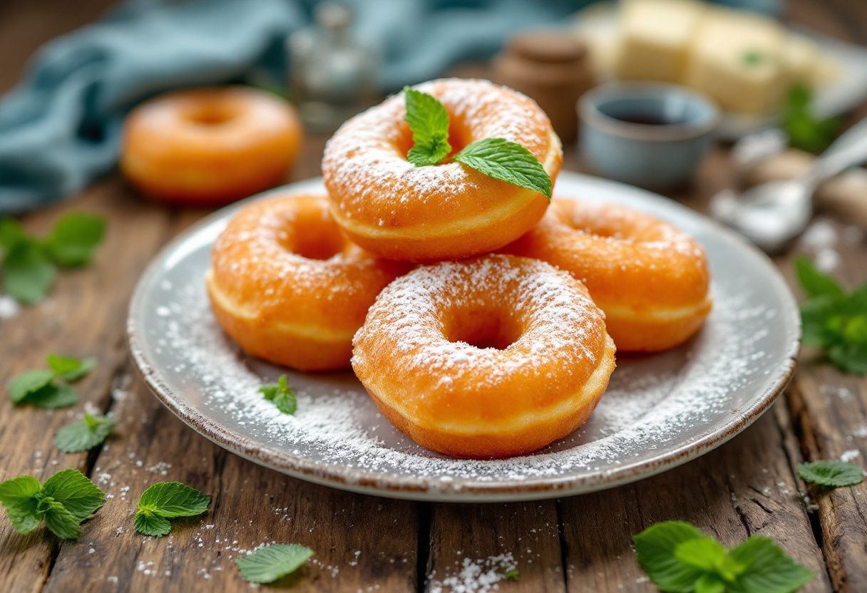 Miętowe Pączki recipe image