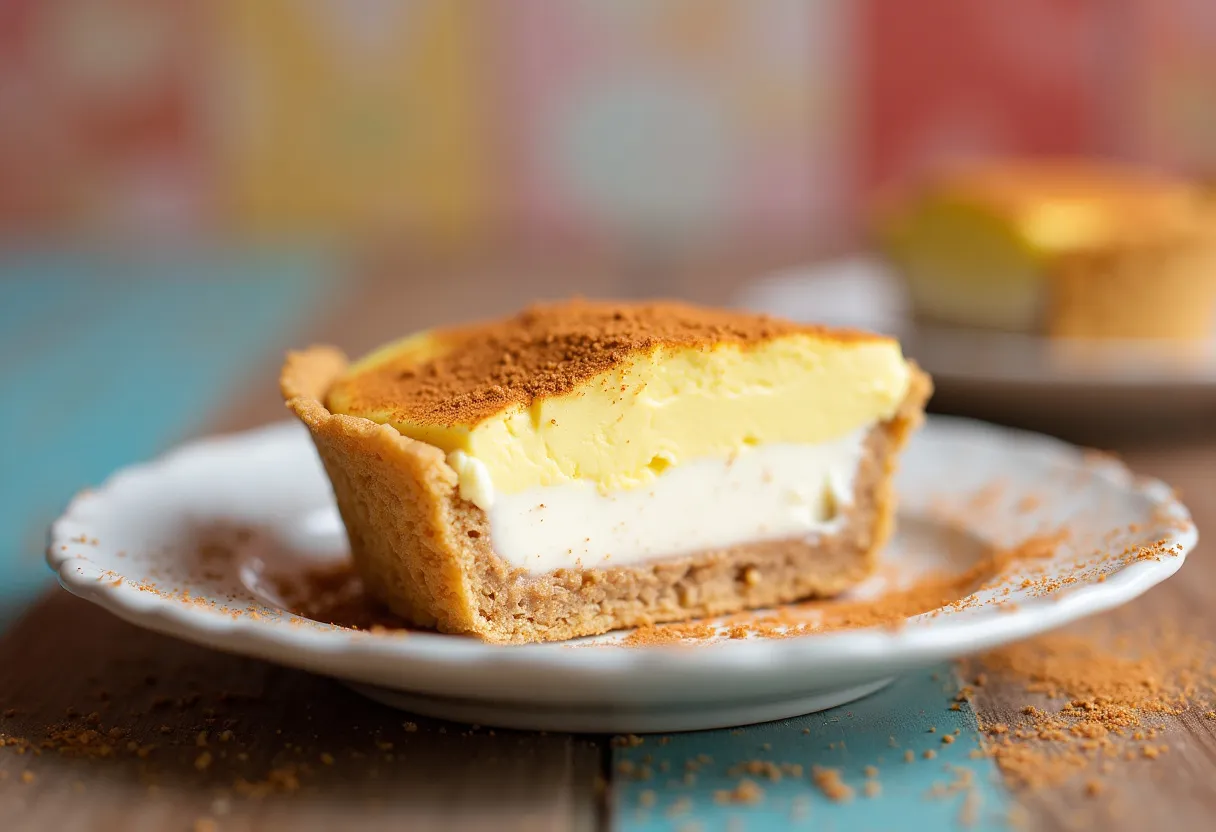 Milk Tart Freeze recipe image