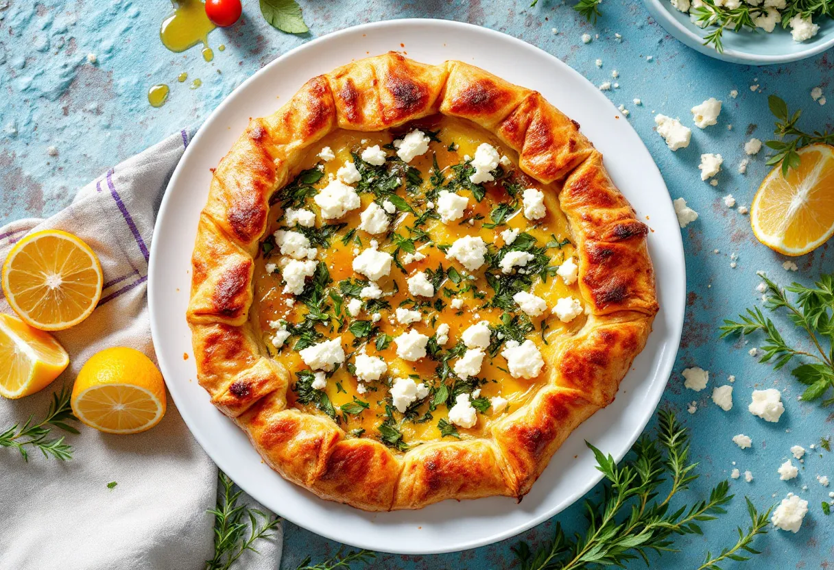 Minoan Flame Pie recipe image