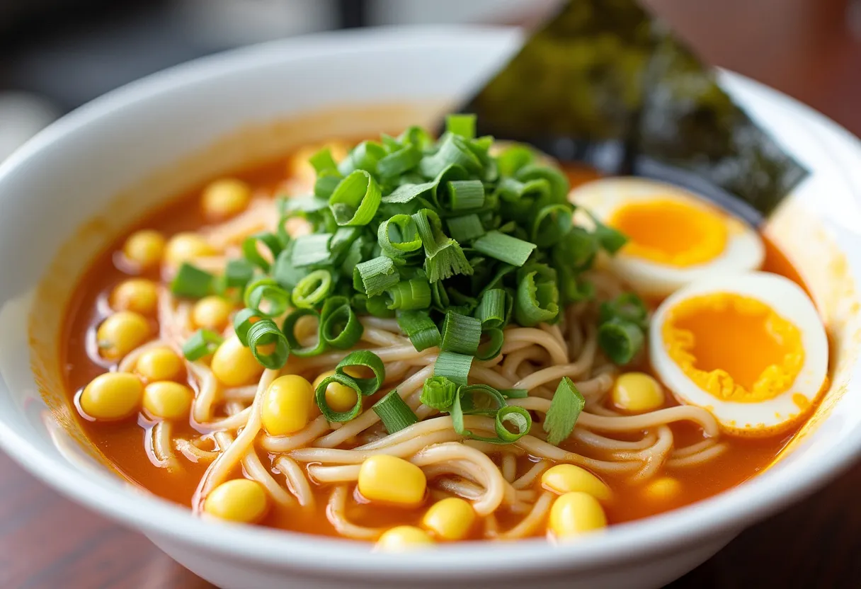 Miso Butter Corn Ramen recipe image