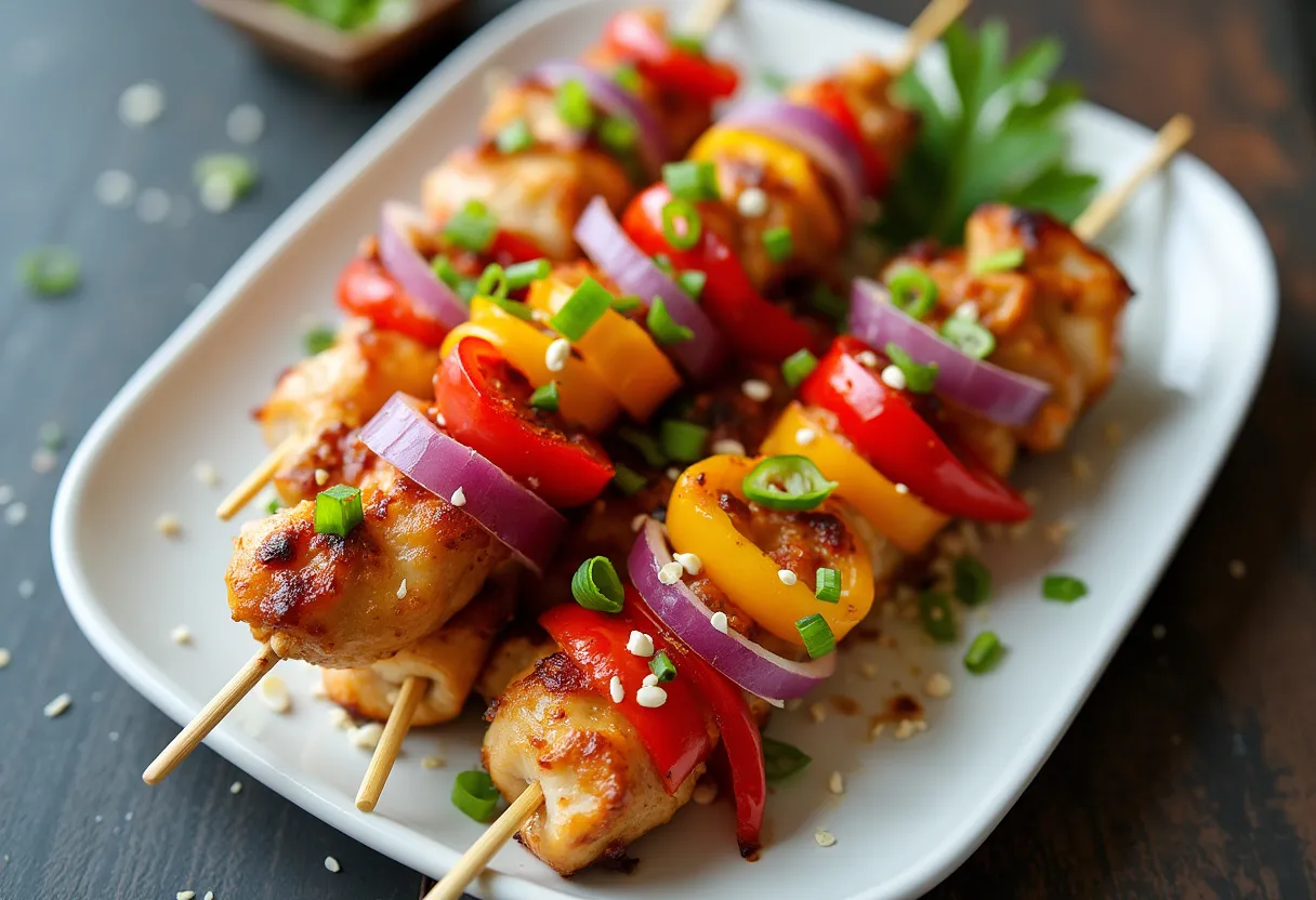 Miso-marinated Samarkand Skewers recipe image