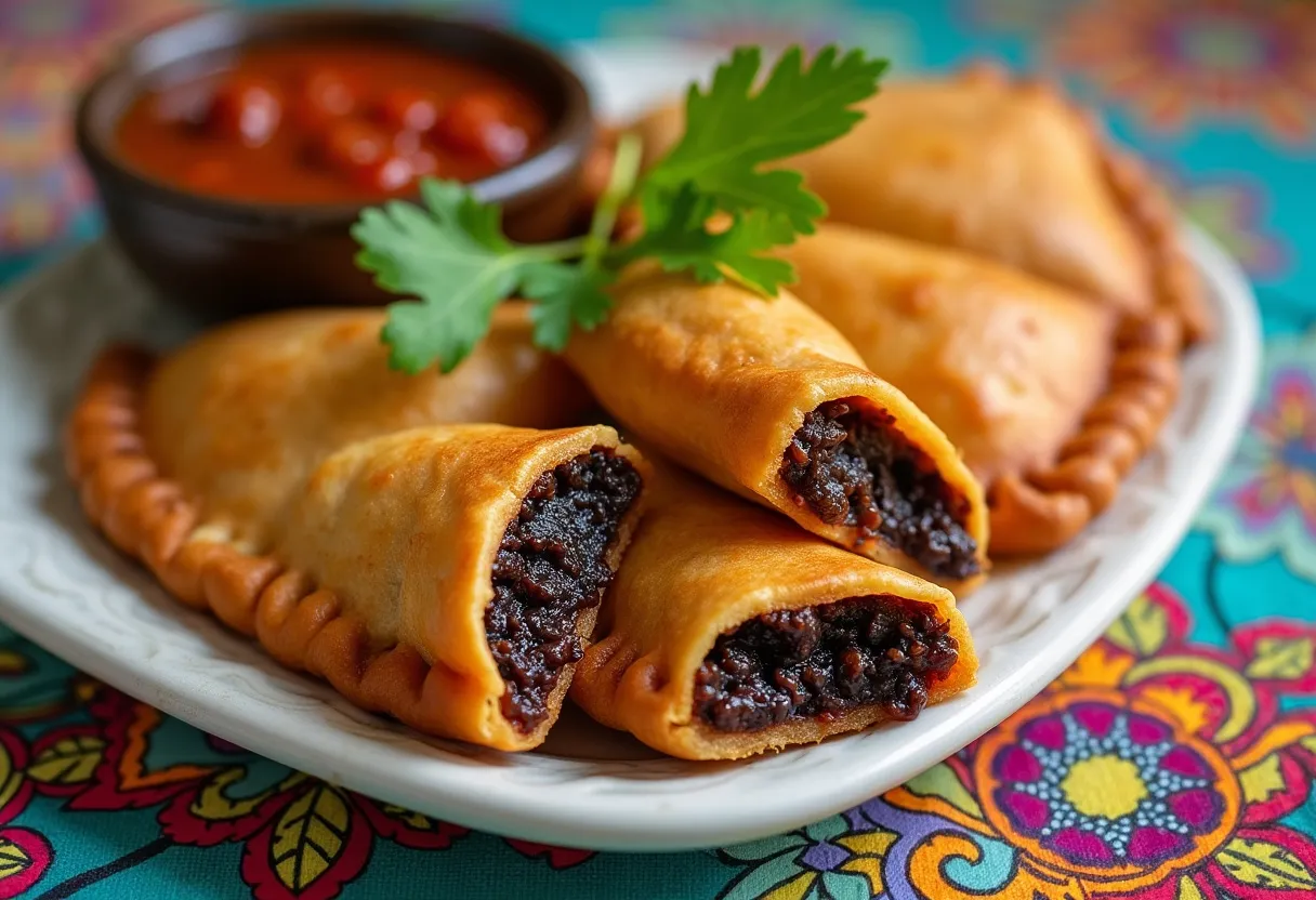 Mole Negro Empanadas recipe image