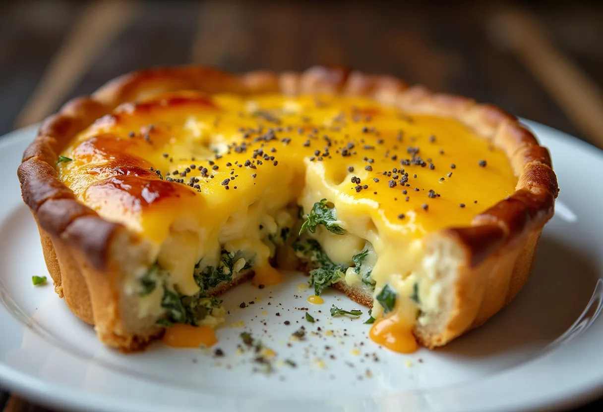 Montserrat Cheddar Pie recipe image