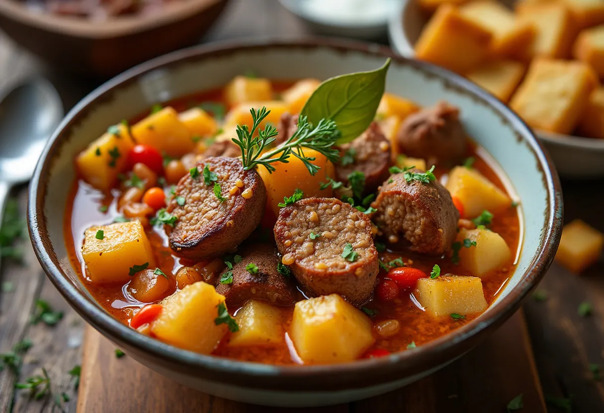 Moose Poutine Soup recipe image