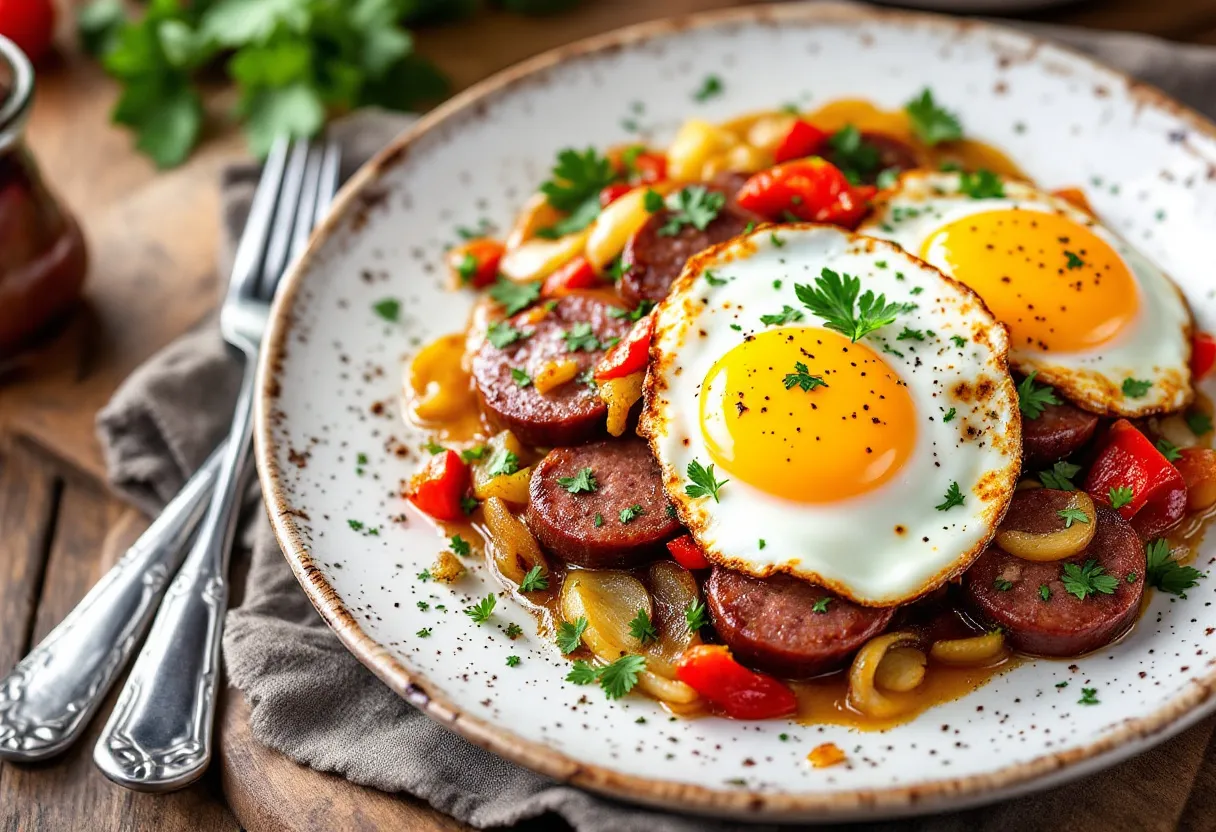 Morcilla al Soleado recipe image