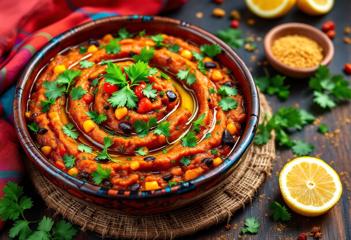 Moroccan Zaalouk recipe image