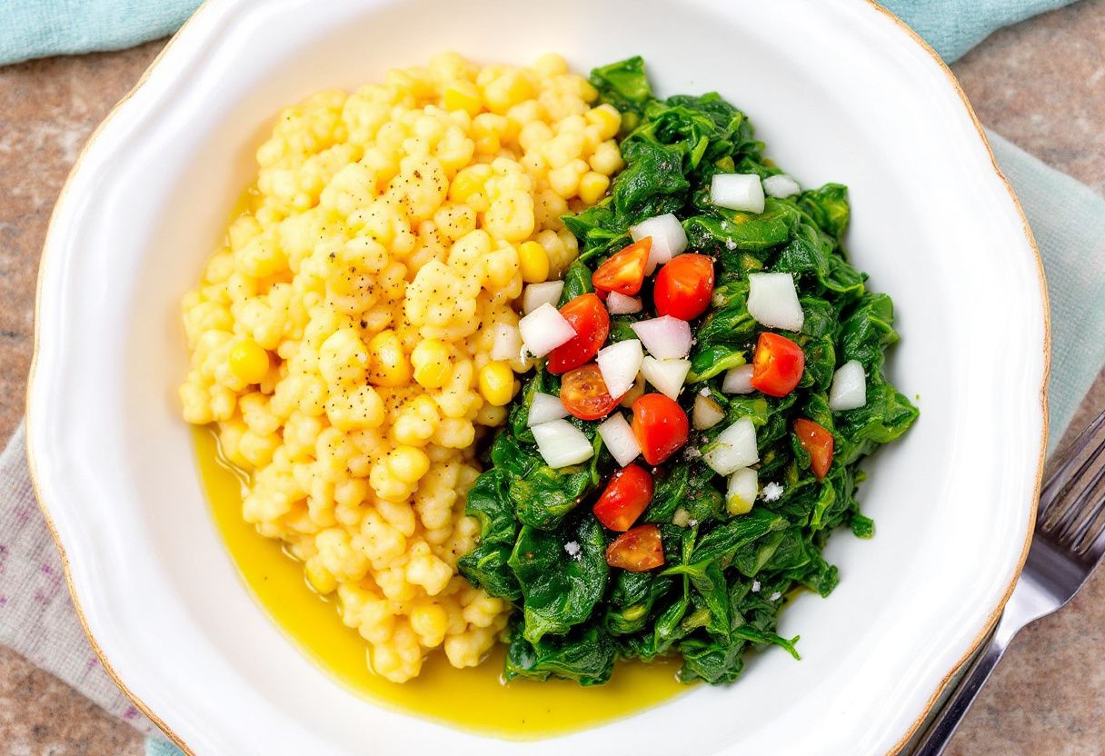 Morogo and Phofu recipe image