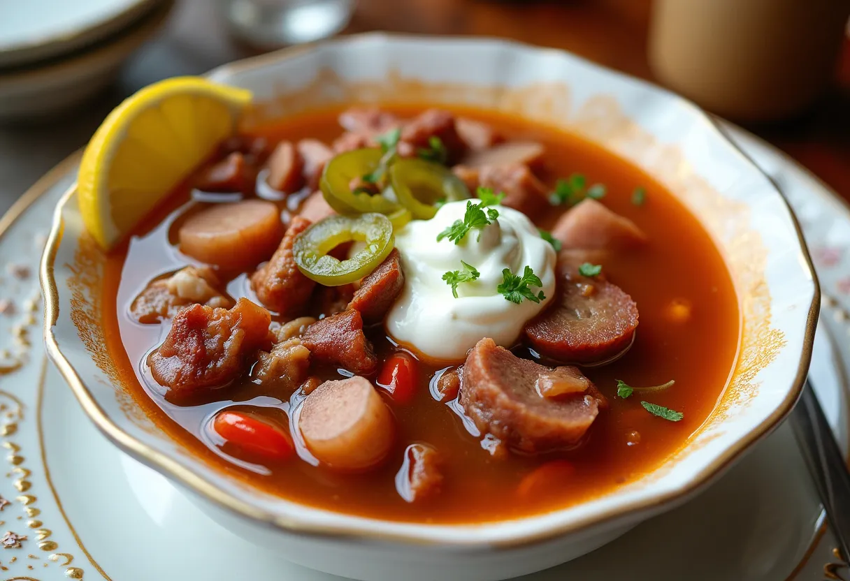 Moscow Style Solyanka recipe image