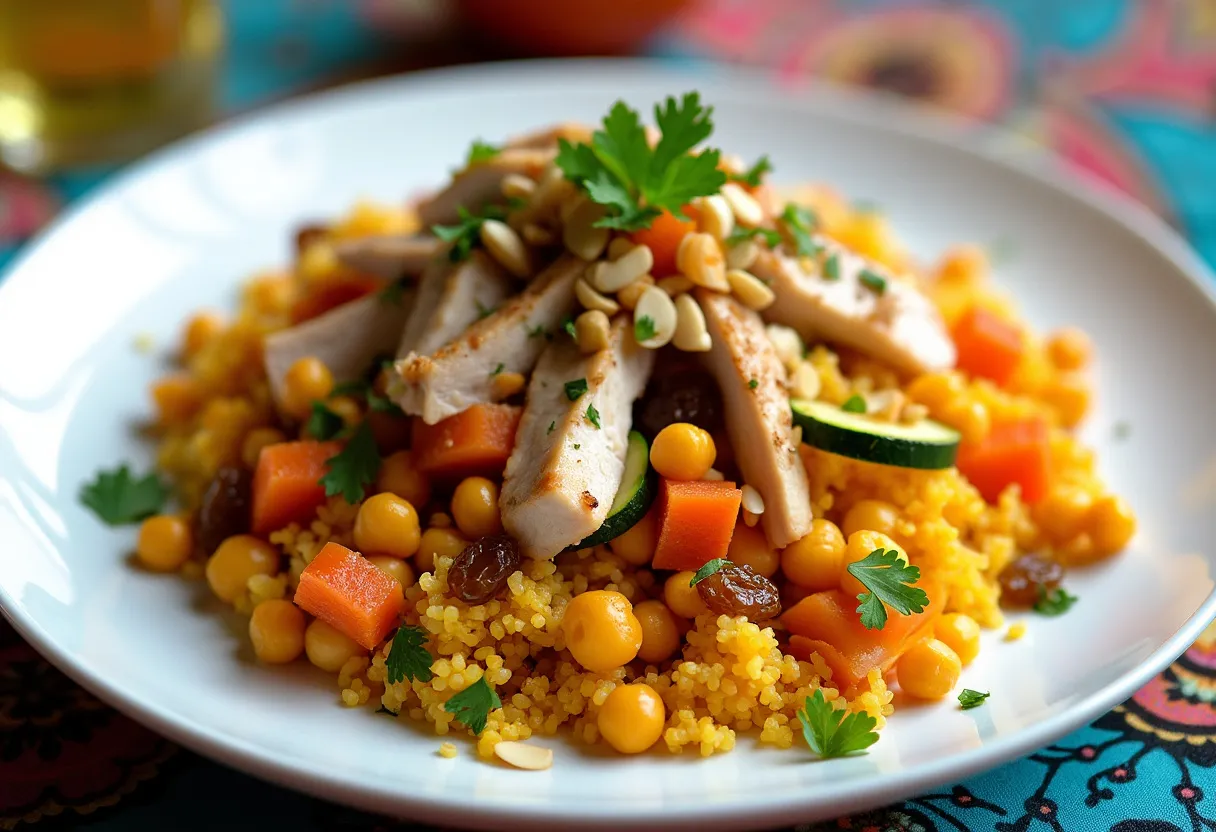 Muscat Majesty Couscous recipe image