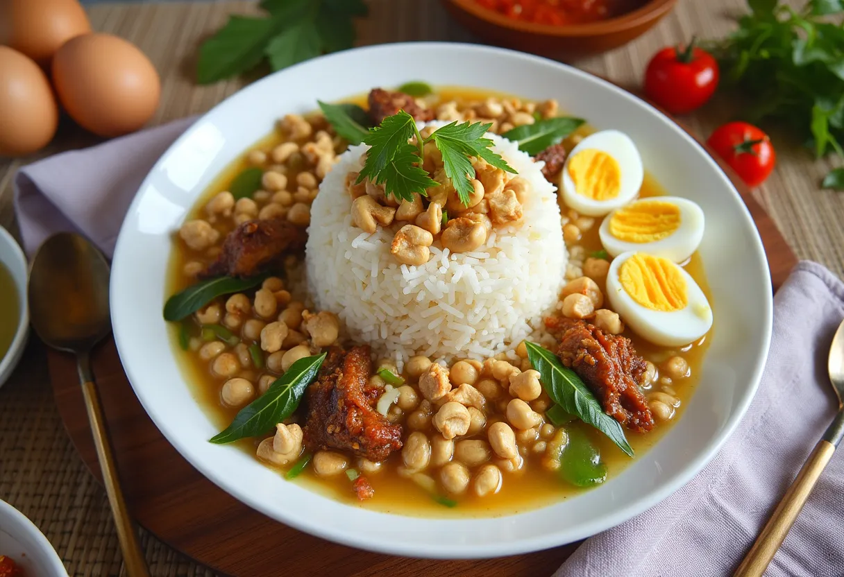 Mushy Nasi Lembap recipe image