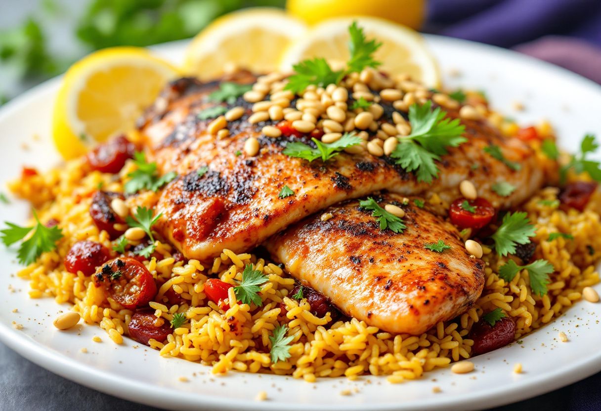 Mutabbaq Samak recipe image