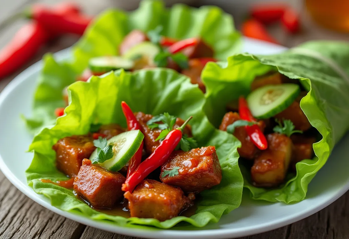 Muu Hong Wraps recipe image