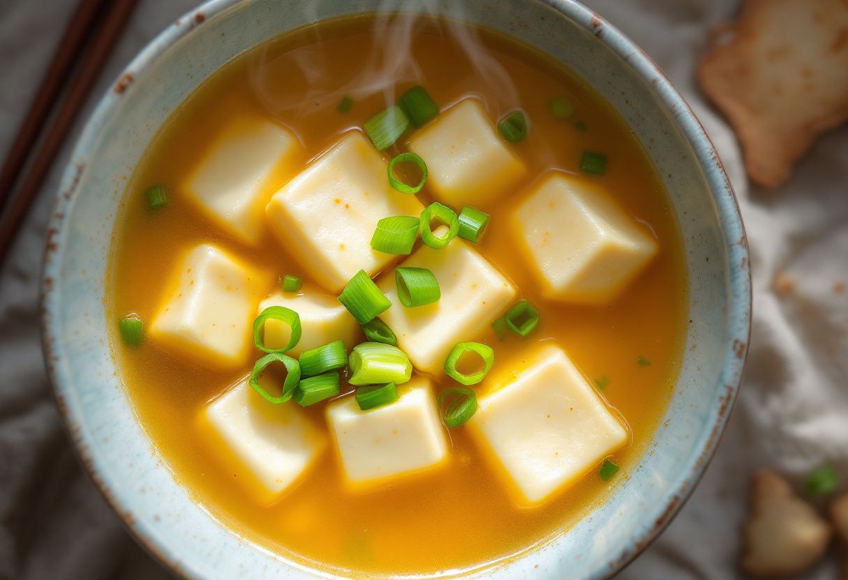 Nanjing Velvet Tofu Soup recipe image