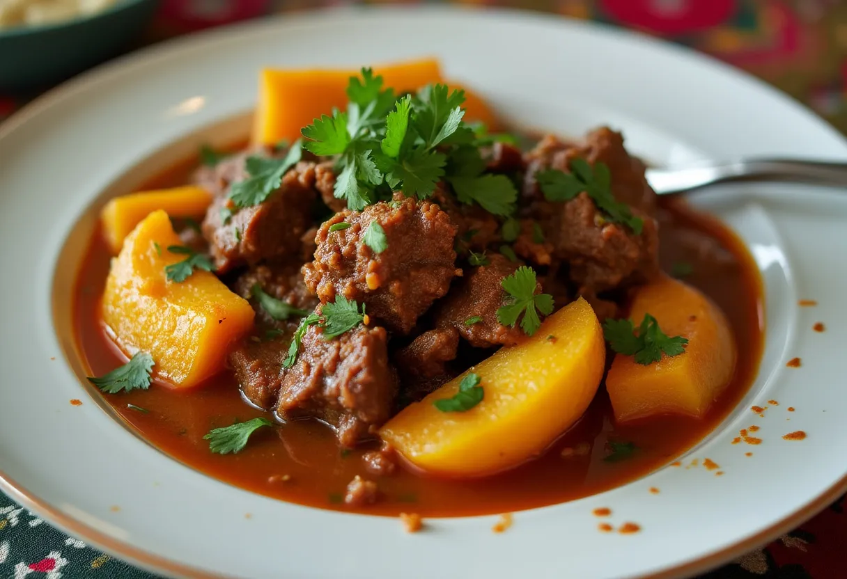 Ndizi na Nyama recipe image