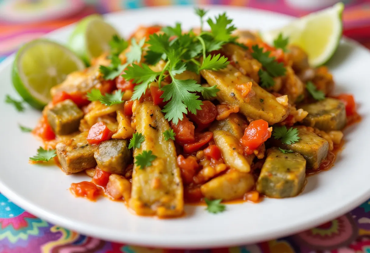 Nopalito Enchilado recipe image