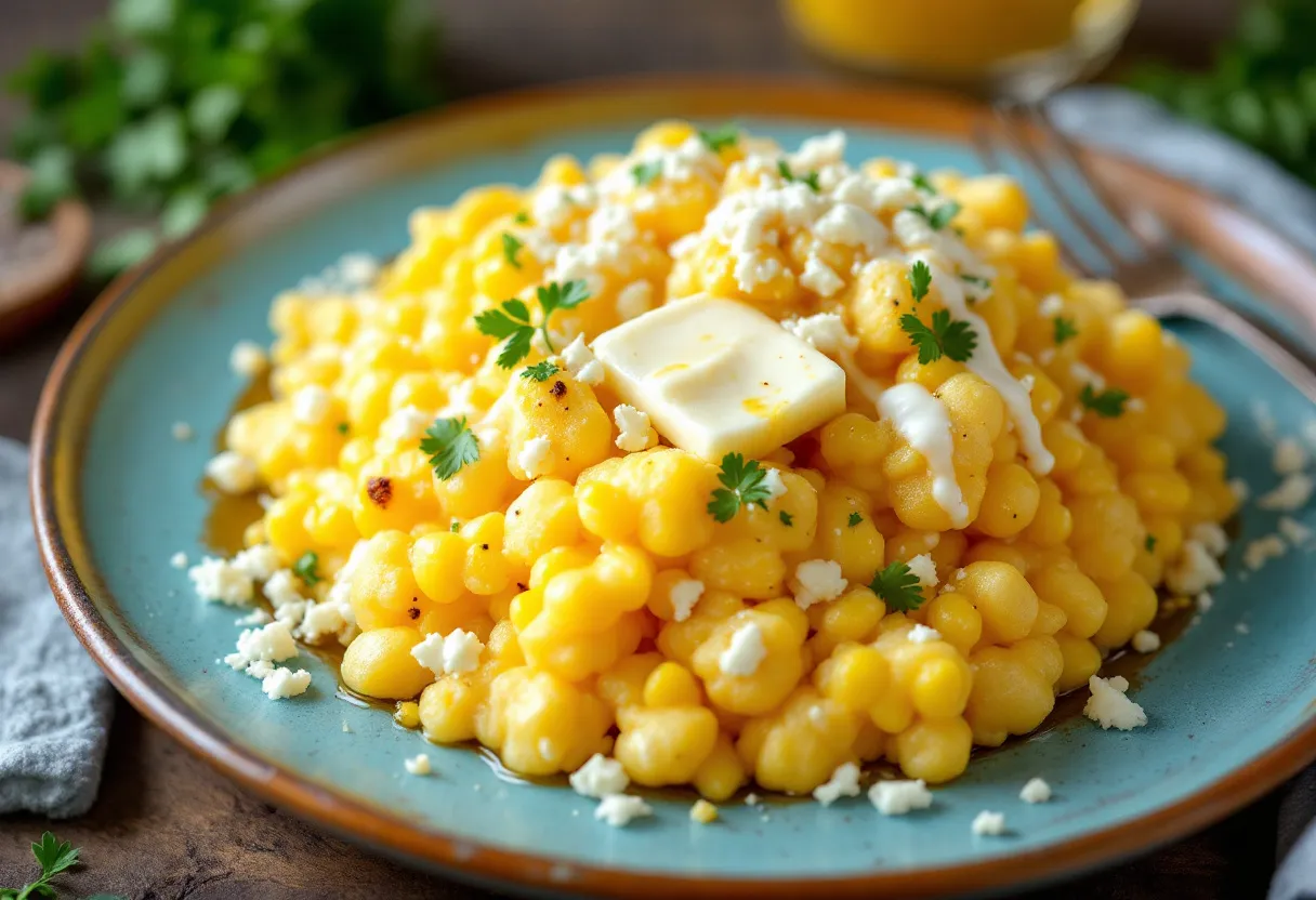 Nube de Maíz Azteca recipe image