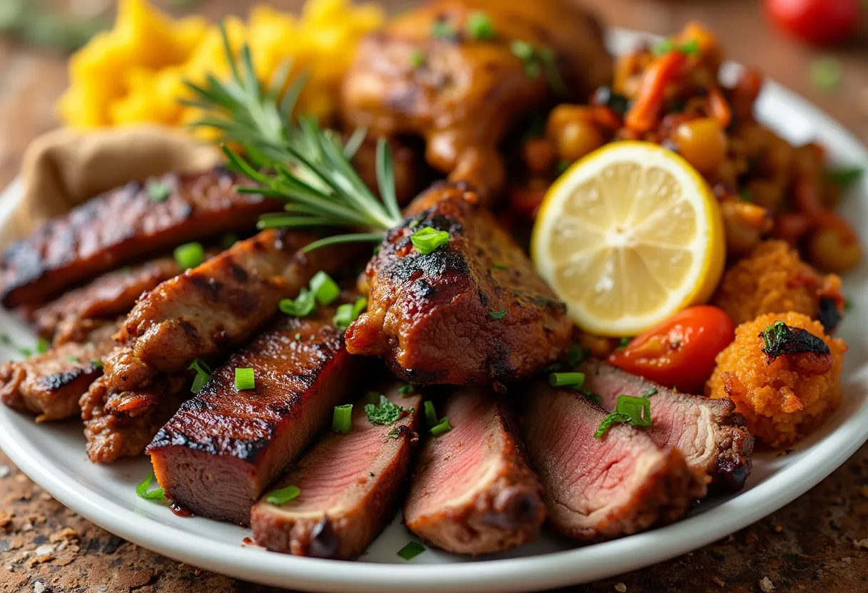 Nyama Choma na Ugali recipe image