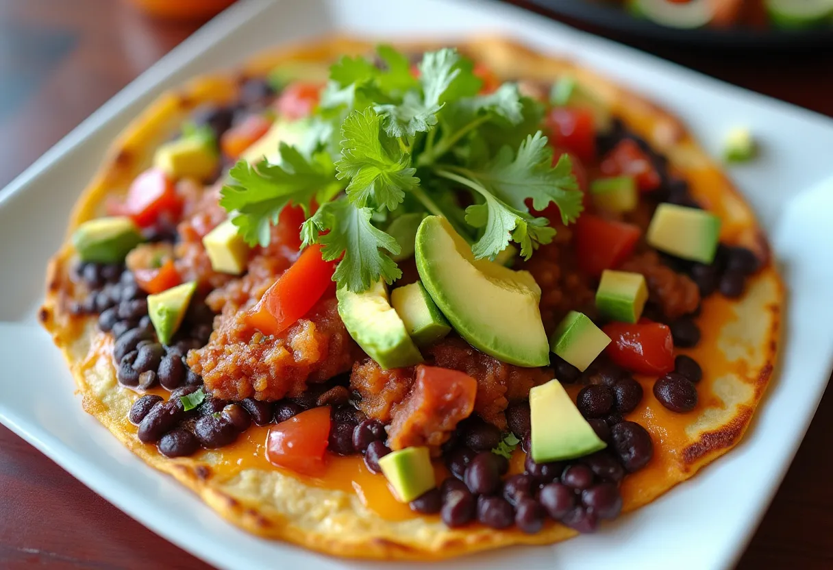 Oaxaca Mezquite Tlayuda recipe image