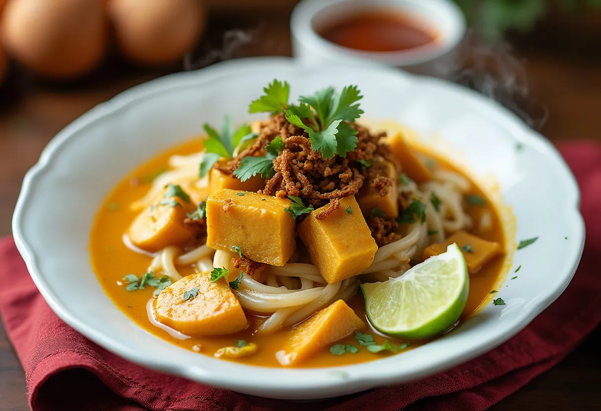 Ohn No Khao Swè recipe image