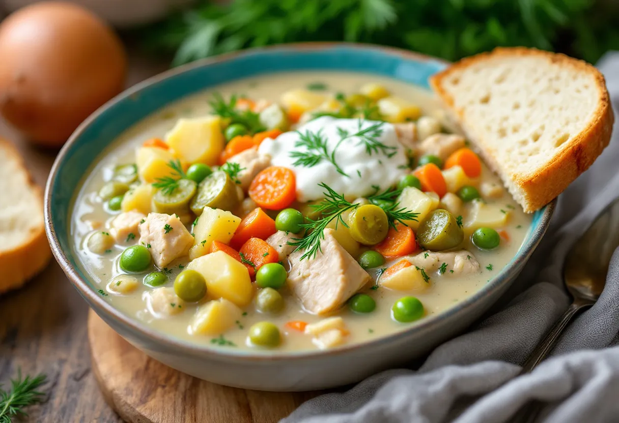 Olivier Soup recipe image