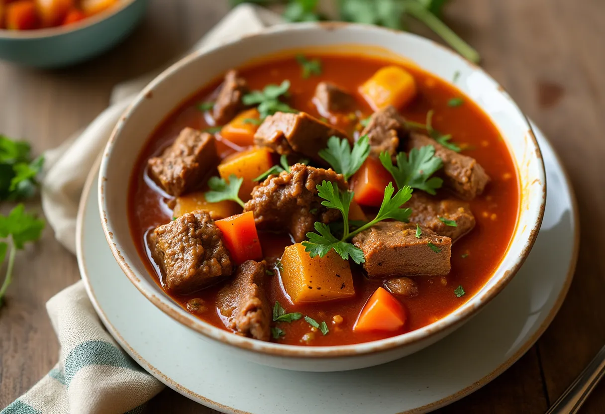 Omani Spiced Camel Stew recipe image