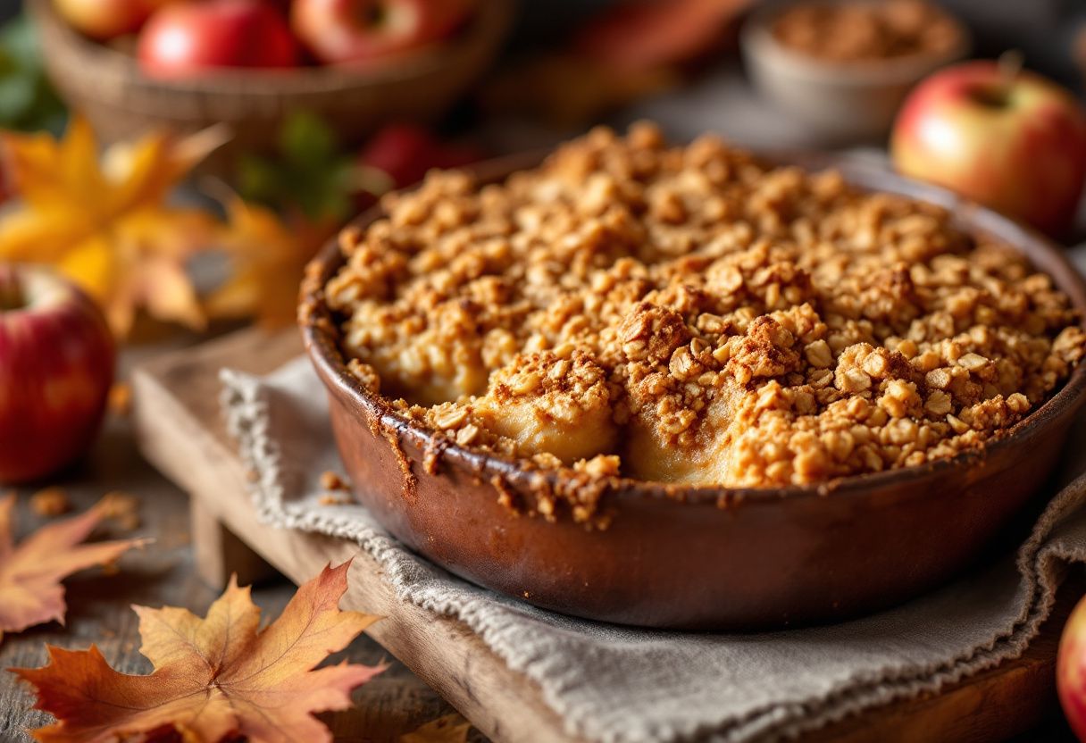 Ontario Apple Crumble recipe image