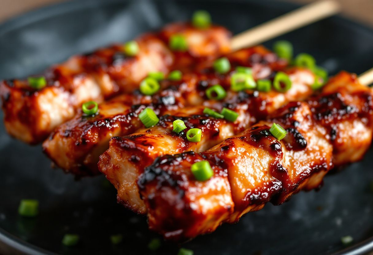 Osaka Char-Grilled Yakiton recipe image