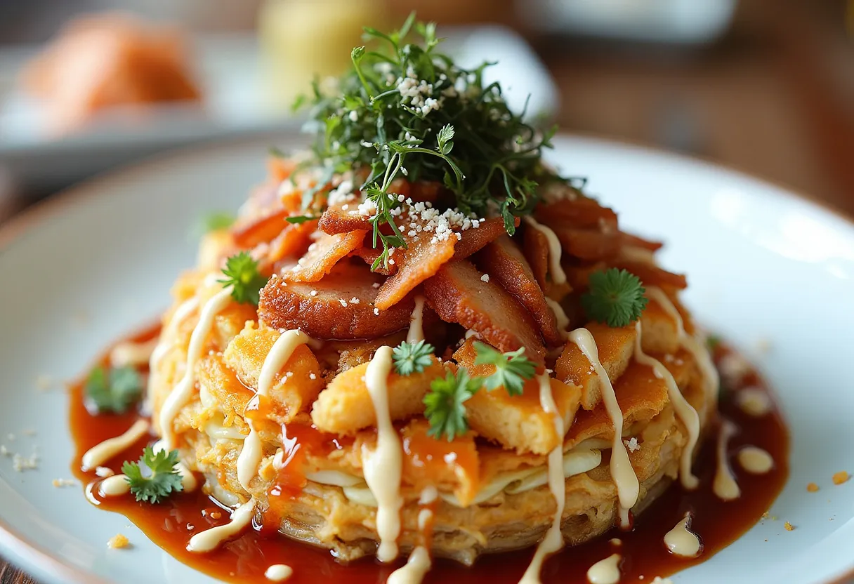 Osaka Okonomiyaki Supreme recipe image