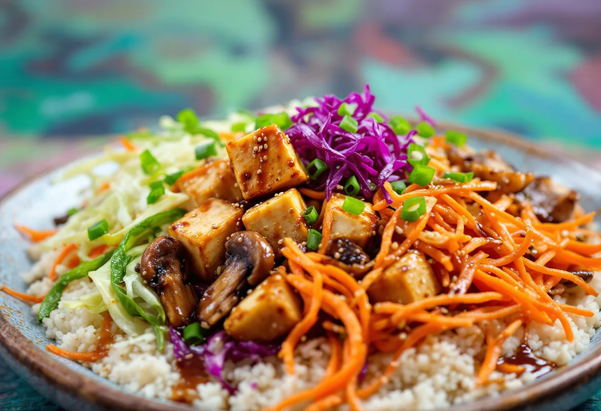 Osaka Sésame Platter recipe image