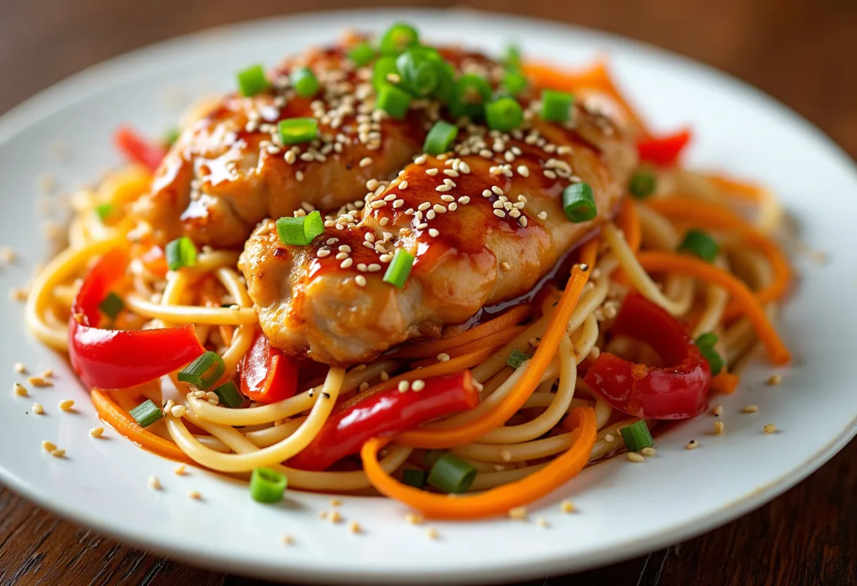 Osaka Teriyaki Twirl recipe image