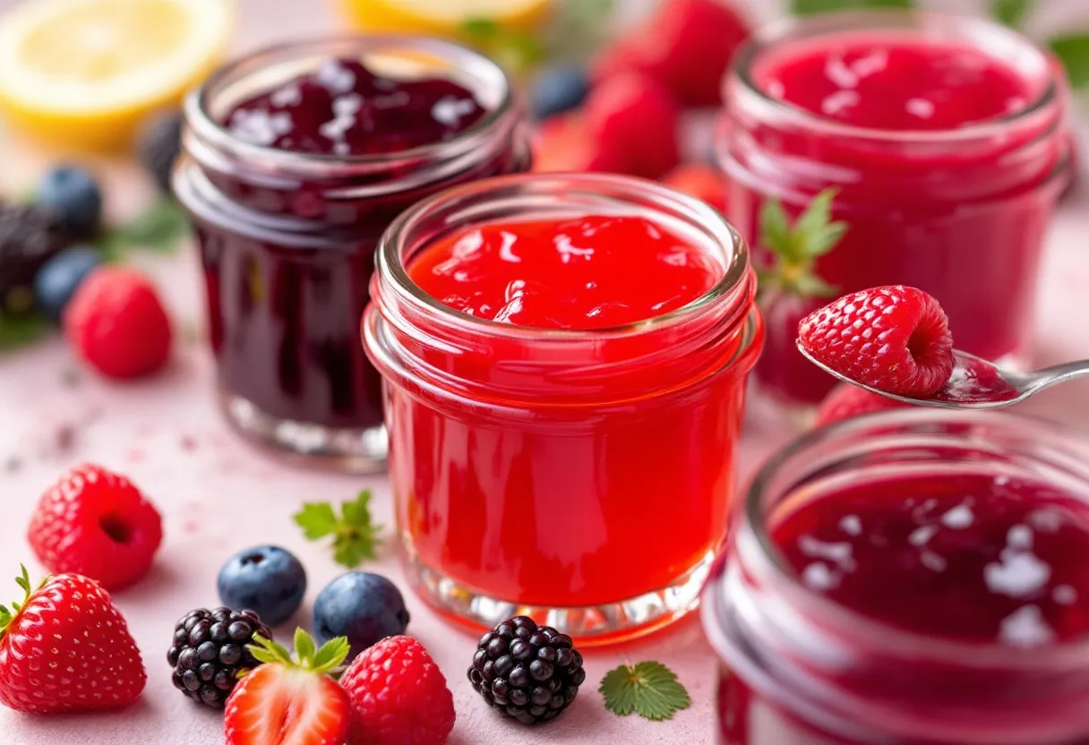 Pacific Berry Jellies recipe image