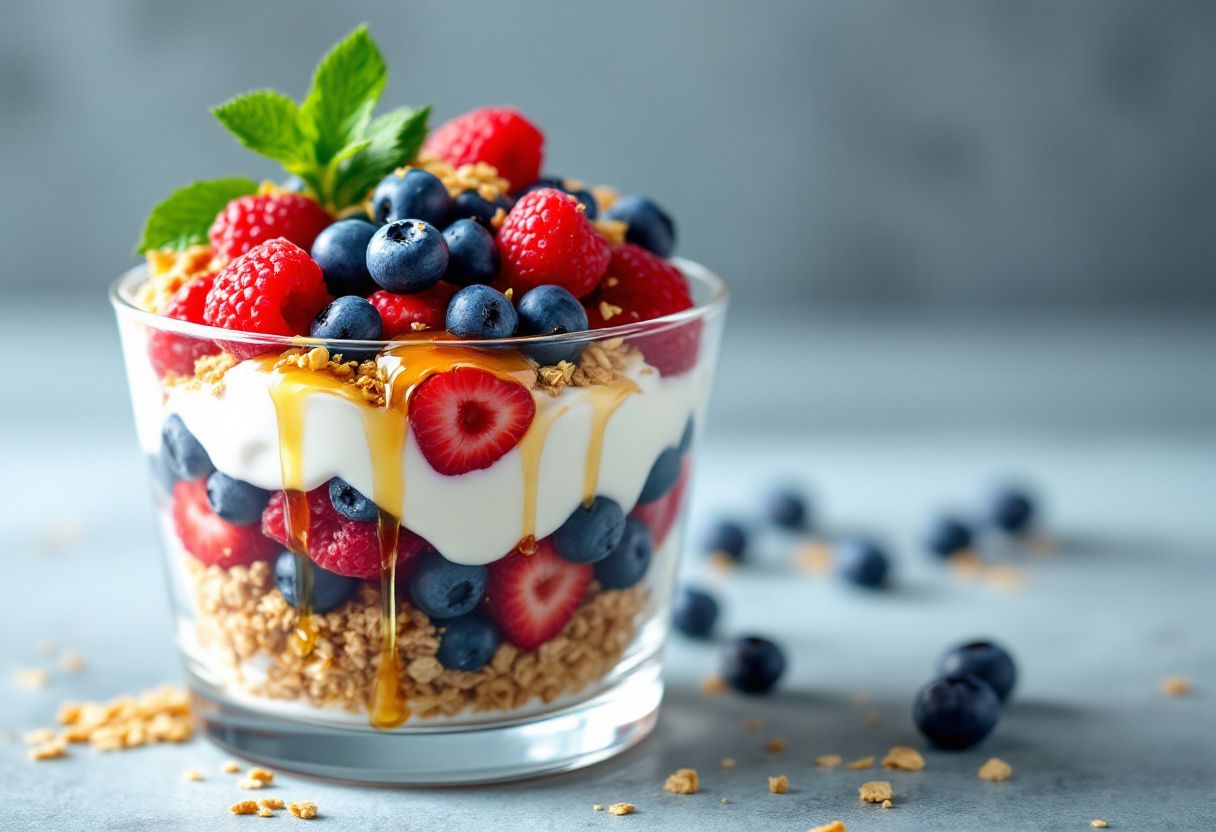 Pacific Berry Parfait recipe image