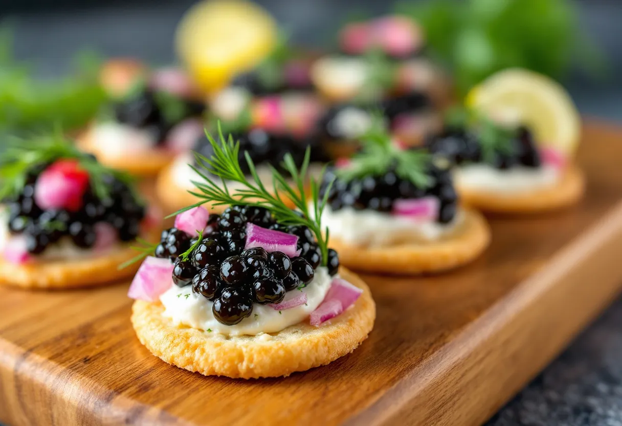 Pacific Caviar Bites recipe image