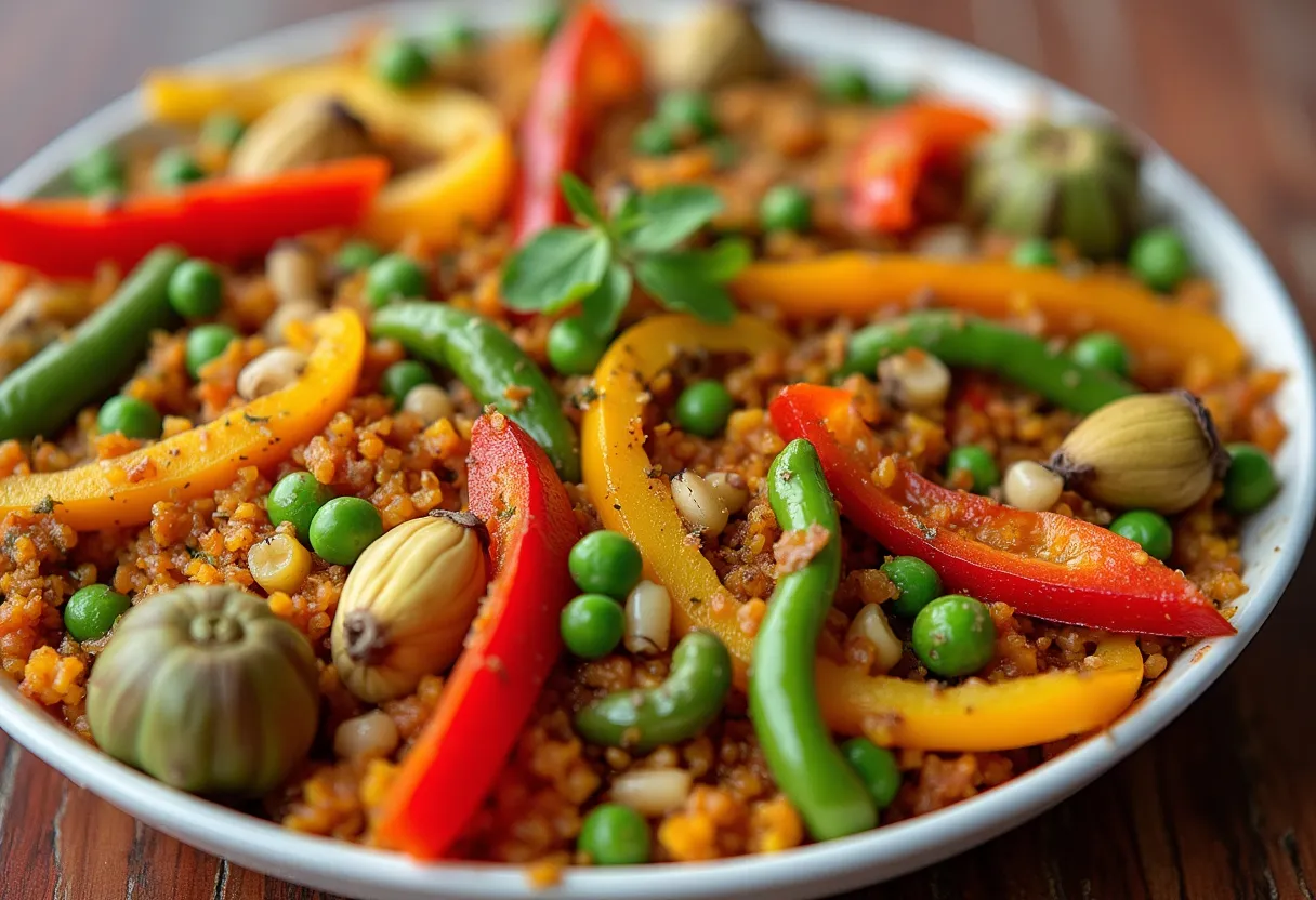 Paella de la Huerta recipe image