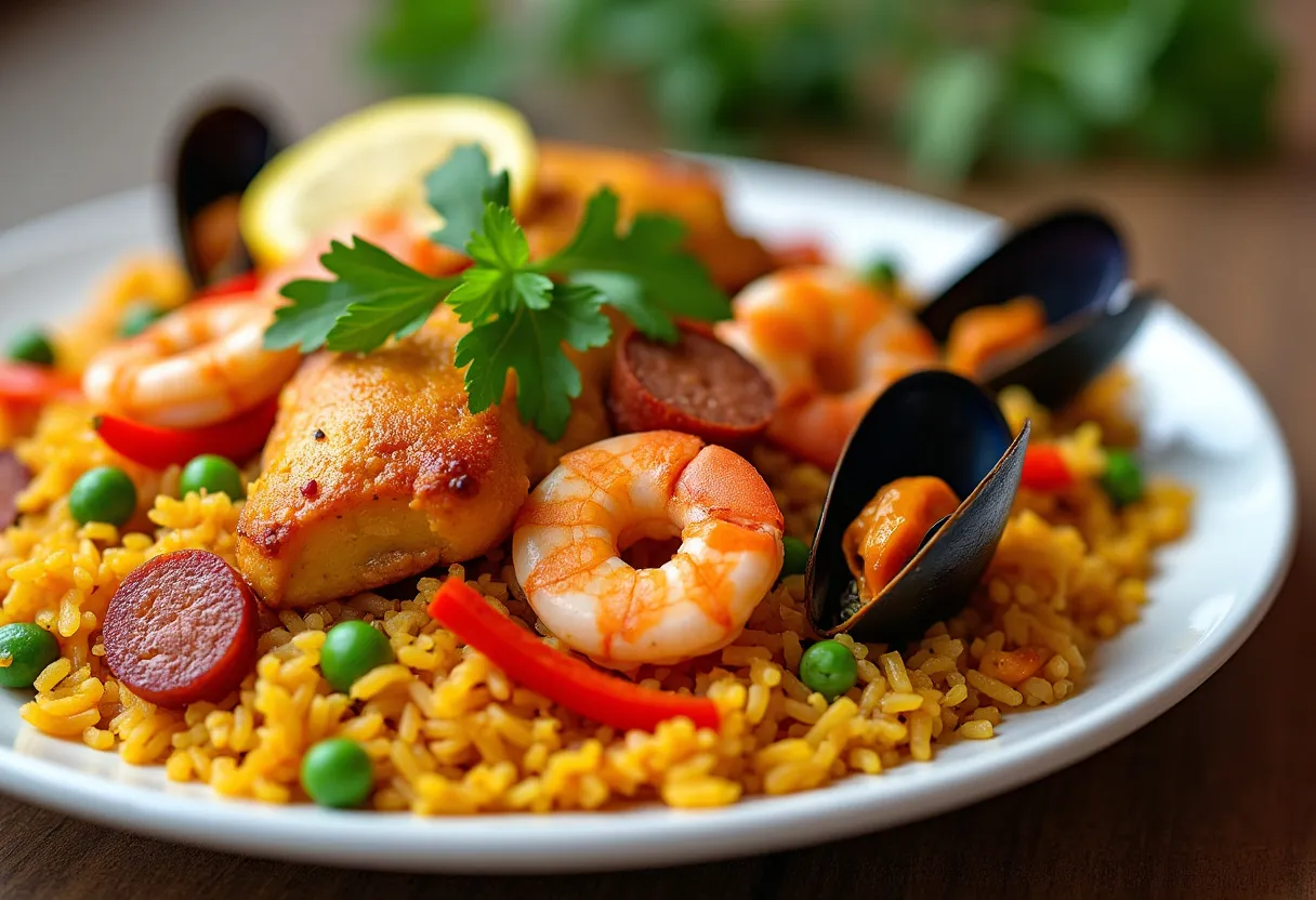 Paella Roja recipe image
