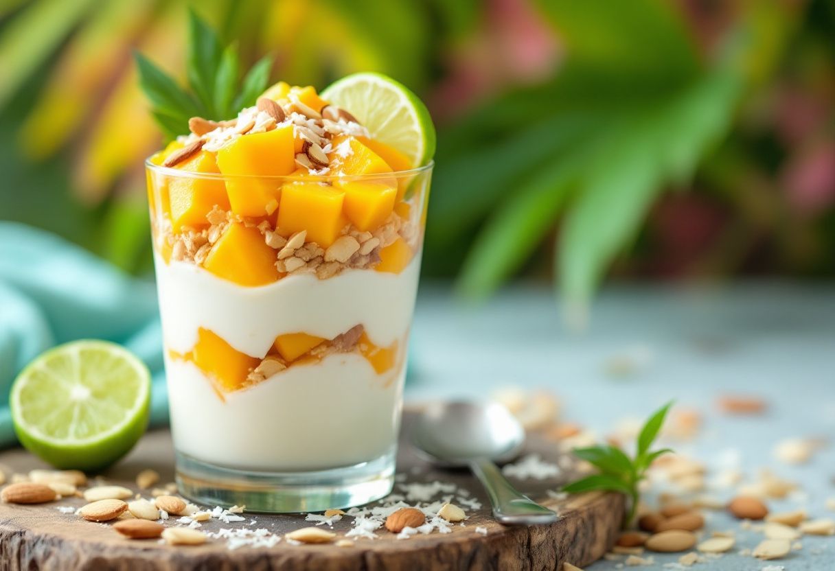 Pangua Palm Parfait recipe image