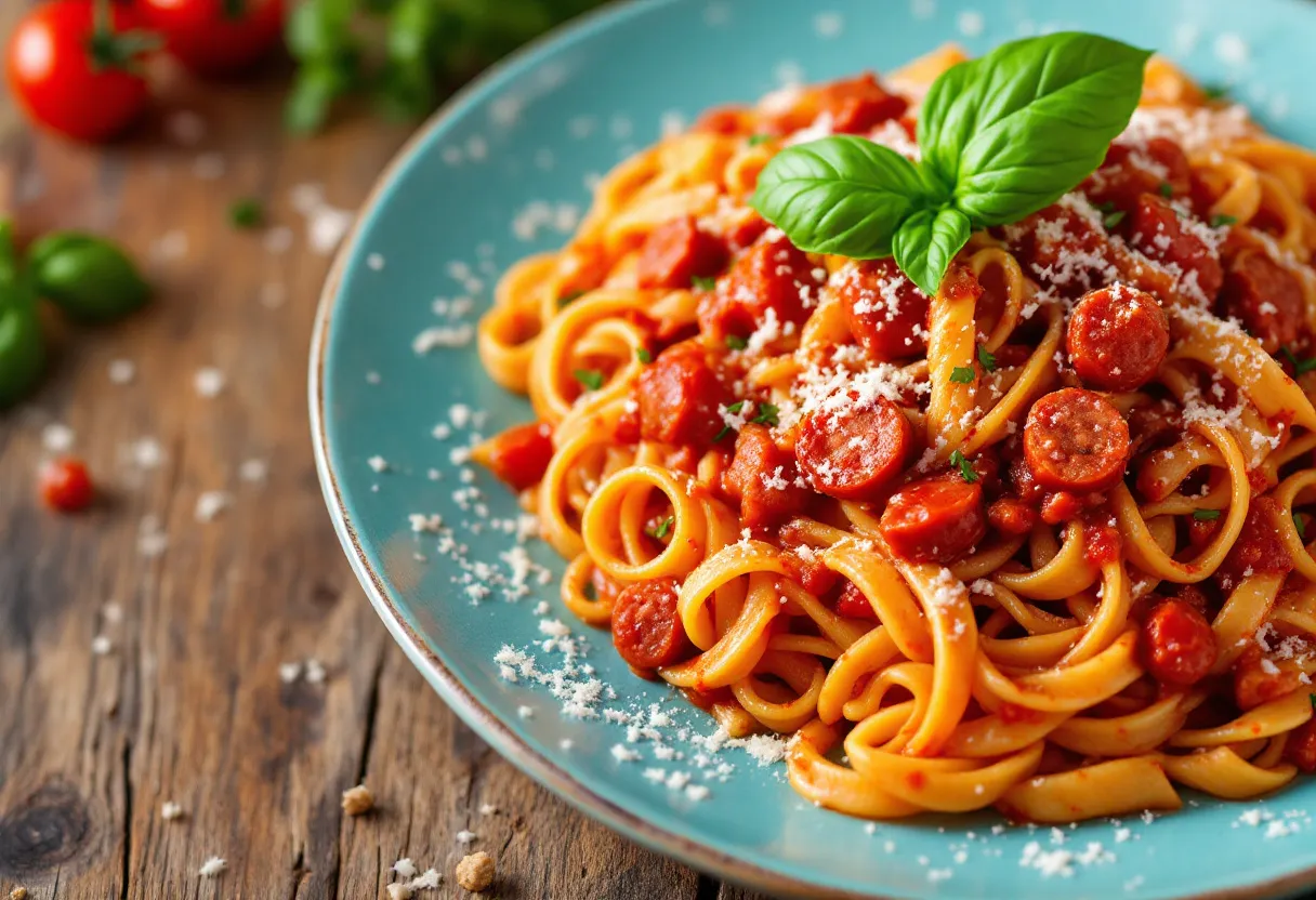 Pasta Porteña recipe image