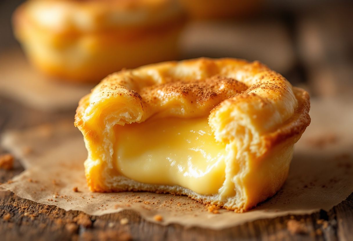 Pastéis de Nata Biscoitos recipe image