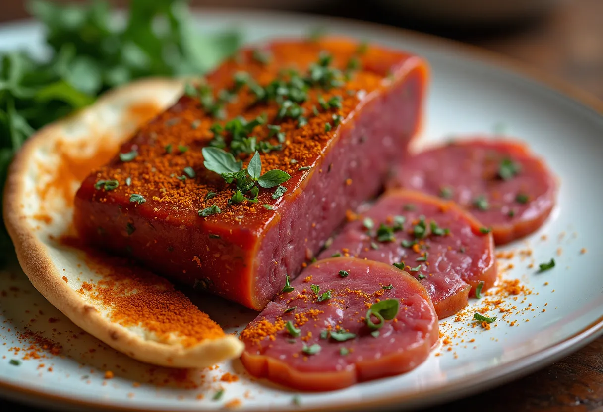 Pastourmas recipe image