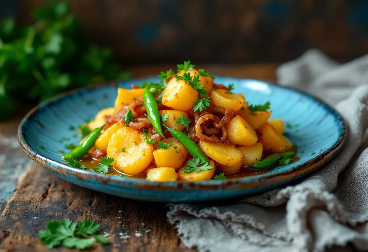 Patatas a lo Pobre recipe image