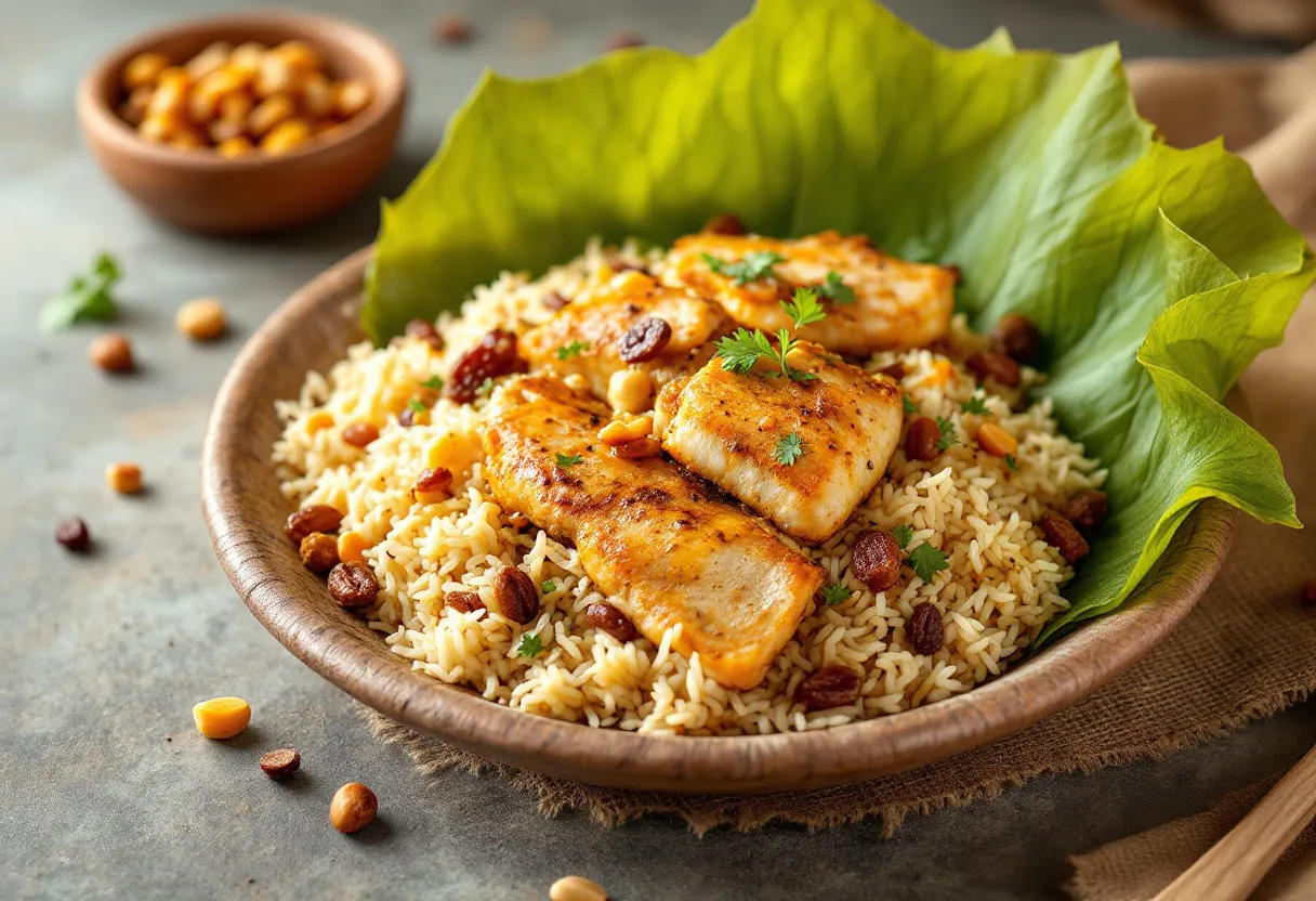 Paturi Polao recipe image