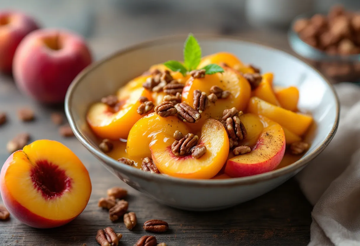 Peach Pecan Fusion recipe image