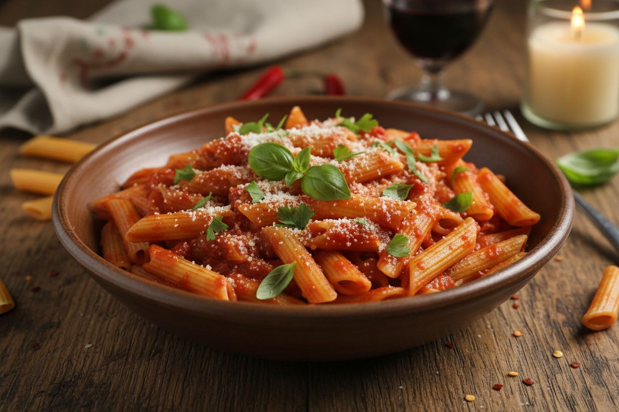 Penne all’Arrabbiata Vaticana recipe image