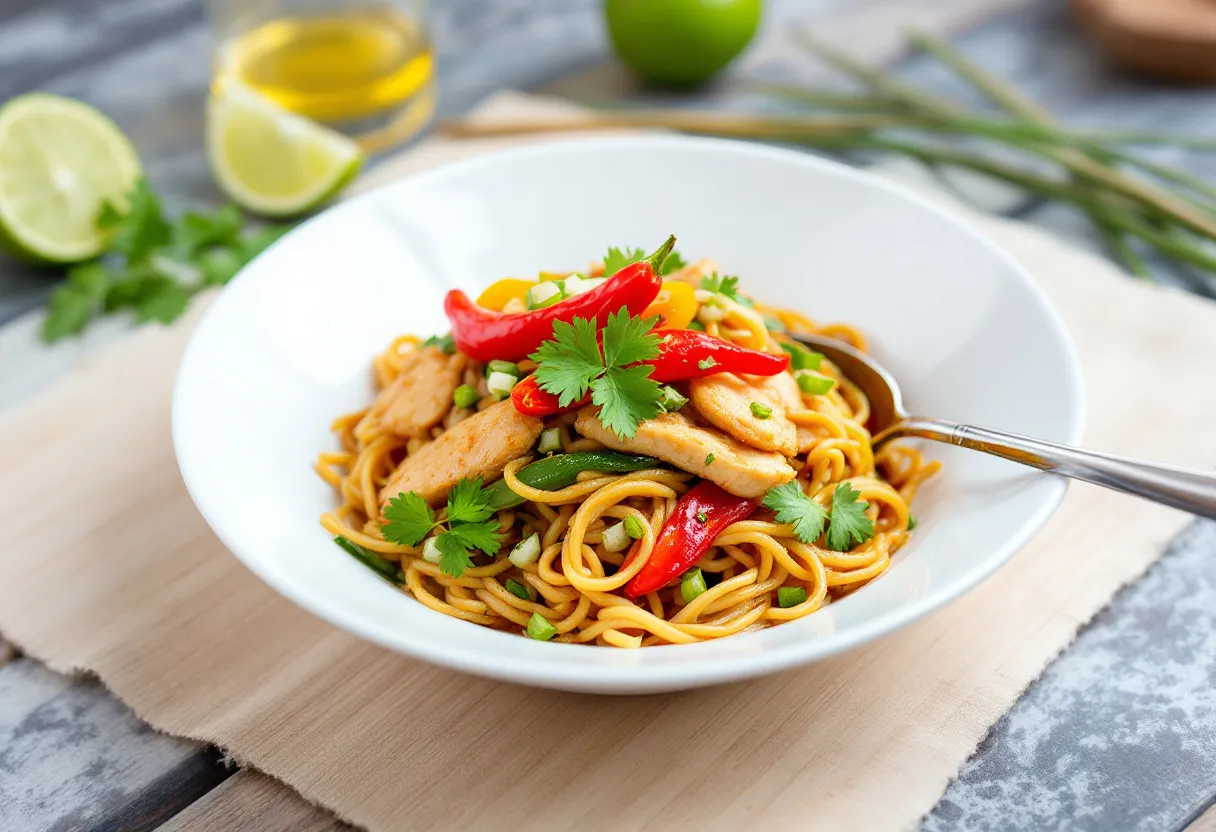 Pepperwood Noodles recipe image