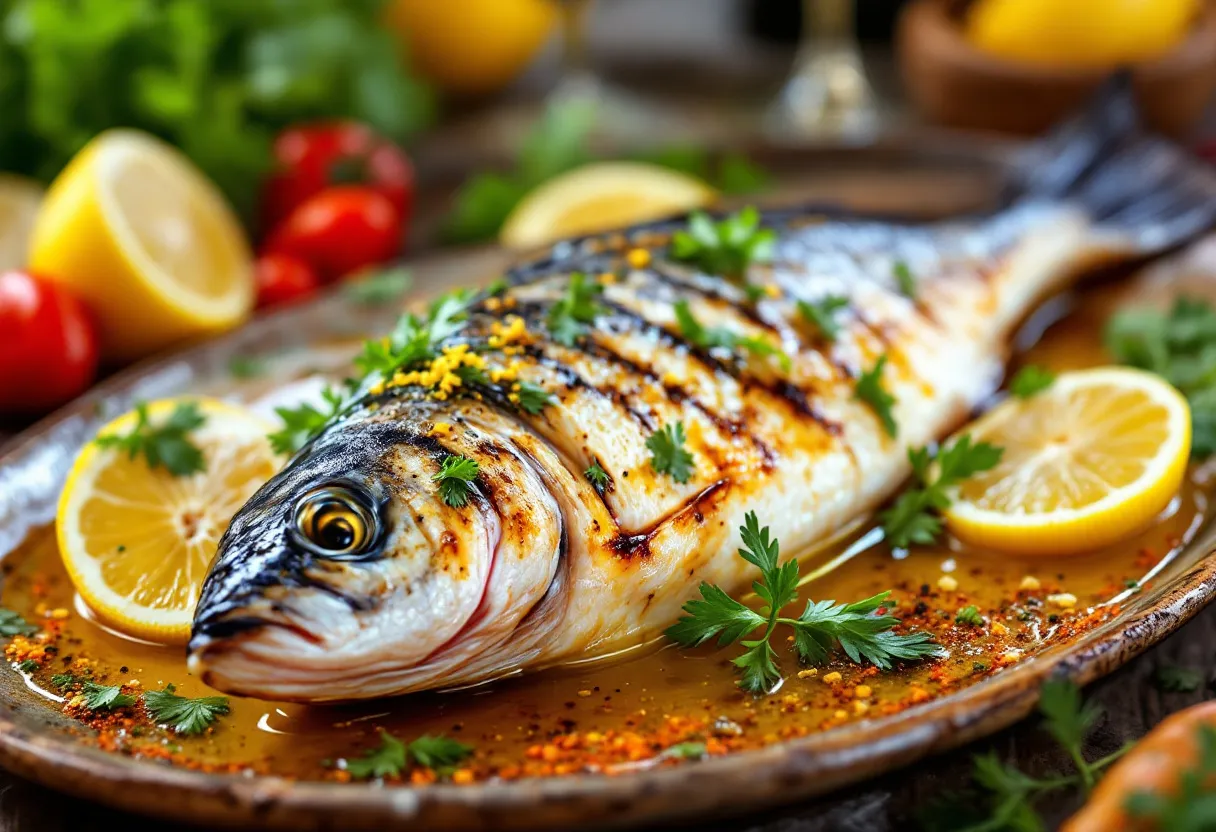 Pescado Cordobés Asado recipe image